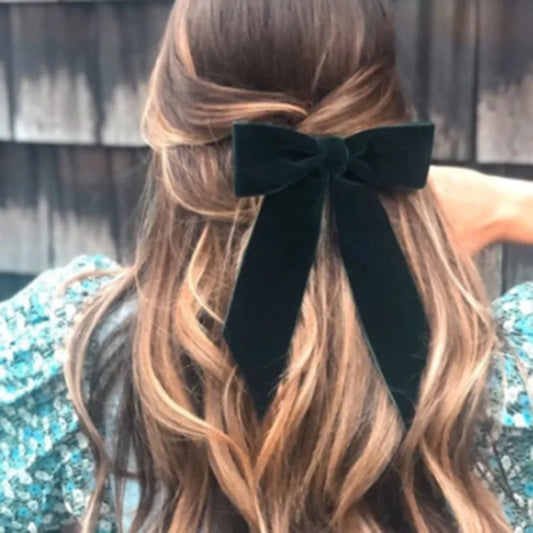 LISABETH hair bow velvet