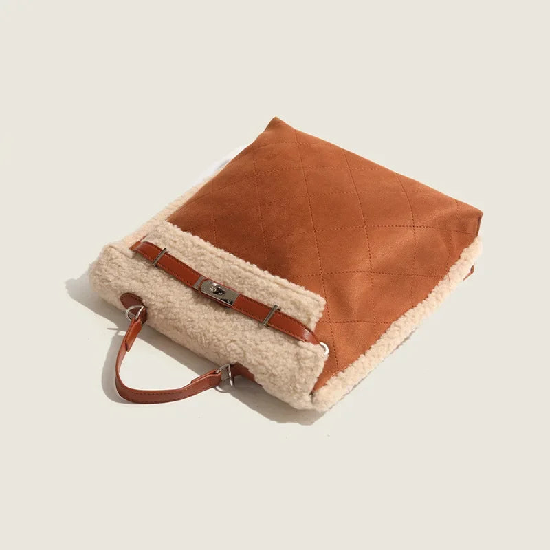 MARGA lambskin backpack handle bag